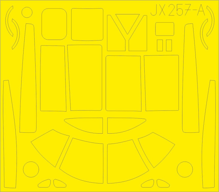 JX257 Маски на A-26B Invader TFace 1/32