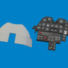 644317 Панель приладів P-40N-25+ LooK 1/48