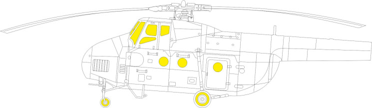 Маски EX911 Mi-4 TFace 1/48