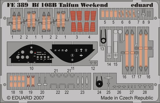 FE389 Bf 108B Taifun Weekend 1/48