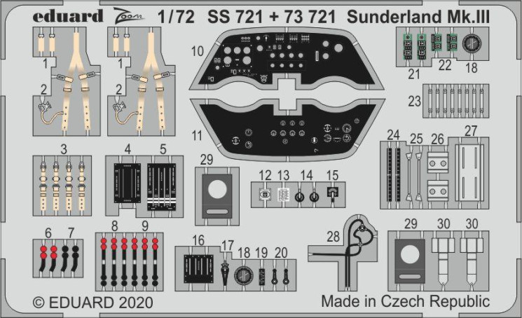 SS721  Sunderland Mk.III 1/72
