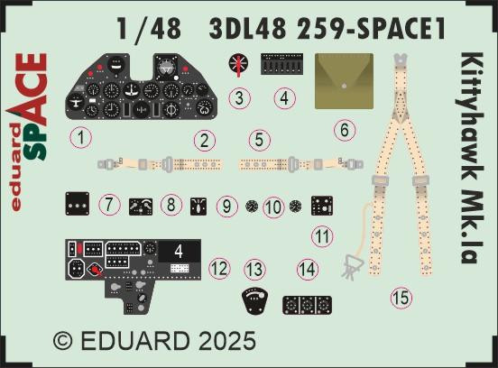 3DL48259 Kittyhawk Mk.Ia SPACE