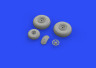 632149 B-24 колёса (9spoke front wheel) 1/32