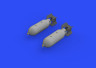 648592 MiG-19 wheels 1/48