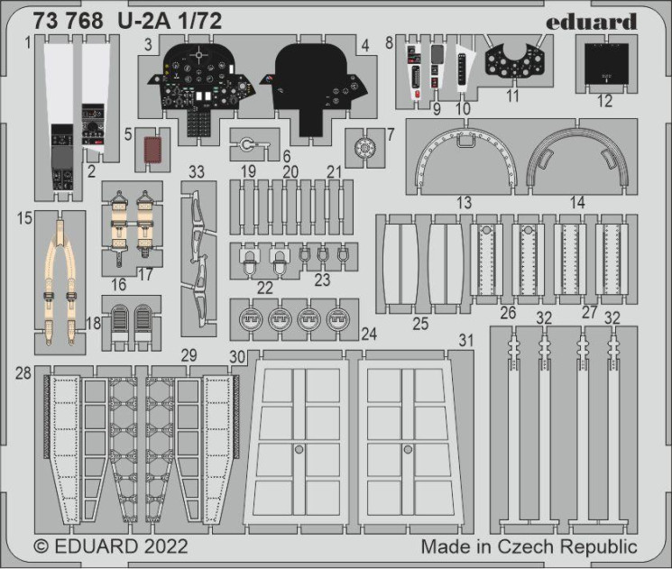 73768 U-2A 1/72
