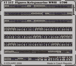 17517 Фигуры - Kriegsmarine 2 мир. в. 1/700