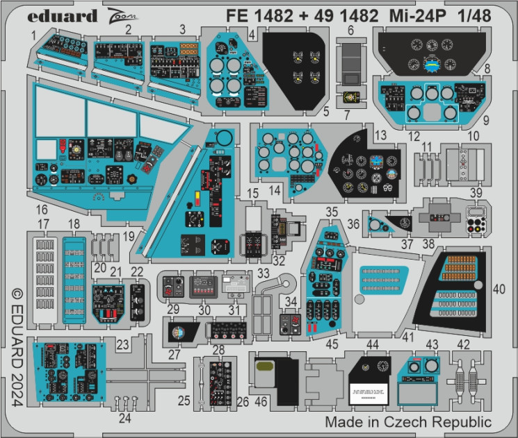 FE1482 Mi-24П 1/48