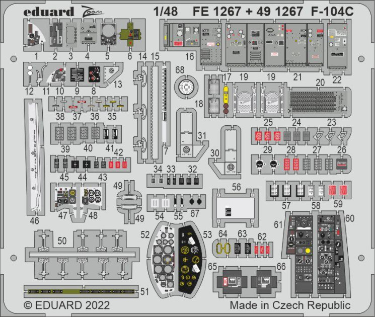 FE1267 F-104C 1/48