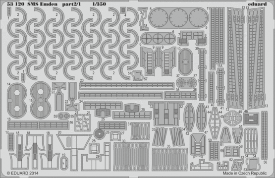 53120 SMS Emden часть 2 1/350