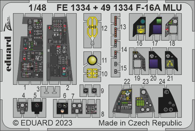 491334 F-16A MLU 1/48