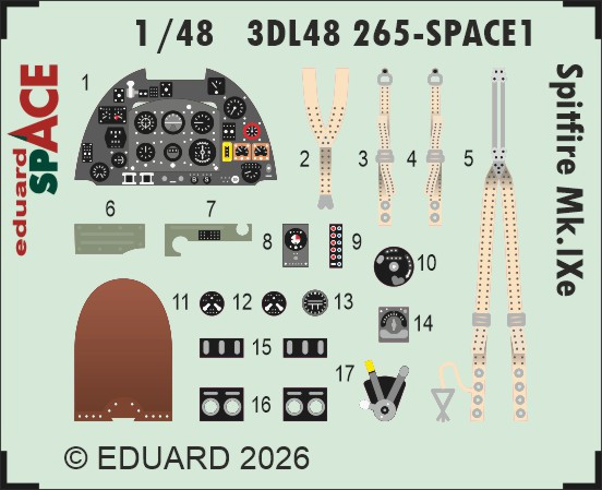 3DL48265 Spitfire Mk.IXe SPACE