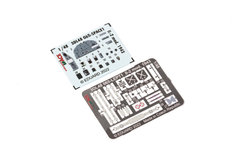 3DL48065 Іл-2  1943 SPACE 1/48
